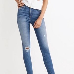 Madewell 9 high riser skinny skinny  Jeans Sz 25